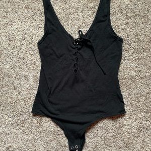 Pacsun Me to We black medium bodysuit